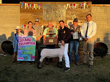 Supreme Champion Market Lamb
Los Banos May Day Fair